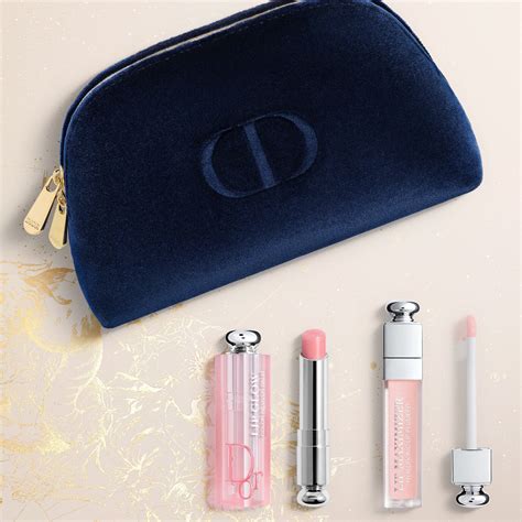 dior addict lip makeup gift set - limited edition|Dior lip makeup gift set.